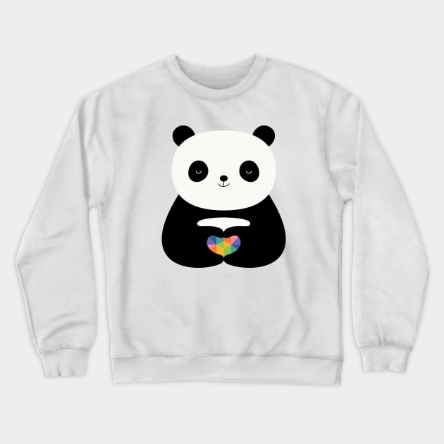 Panda Love Crewneck Sweatshirt by AndyWestface